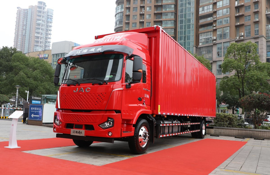 Gebraucht Lkw Fracht Flügelspannungsart Box JAC Lkw* 4*2 Doppelreifen 3 Sitzplätze