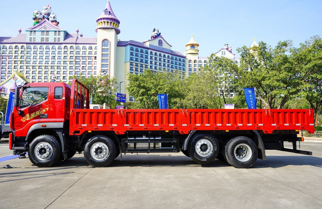 Gebrauchtes Sino-LKW Yuchai Motor 270 PS 8*2 Fahrmodus 2 Sitzplätze Einzelschlafwagen