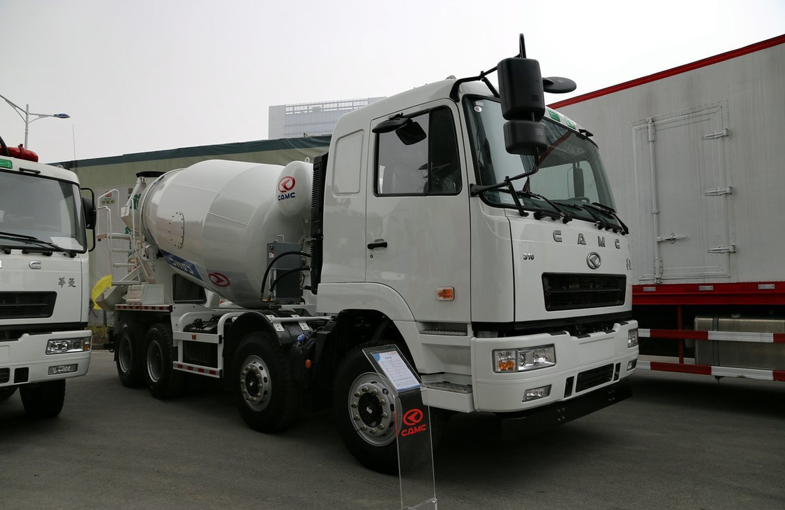 Gebrauchtbetonmischer 8×4 CAMC Zementmischer 310 PS Euro 5 Großtanker 12 Reifen