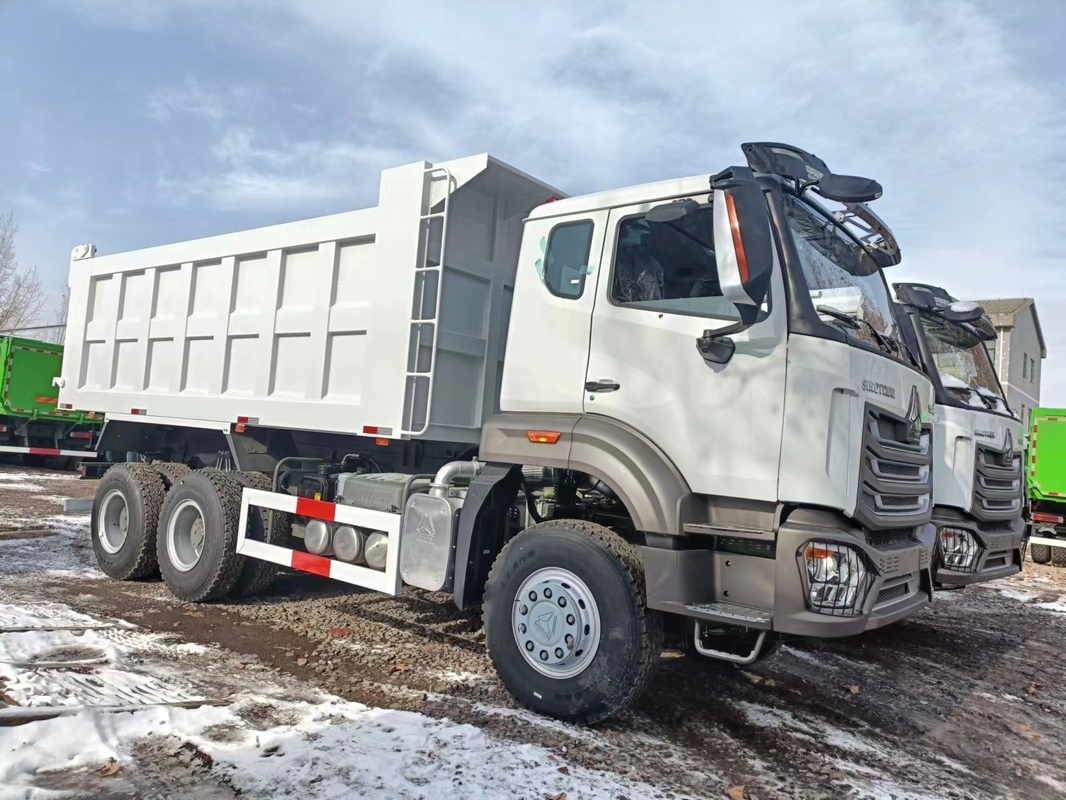 Howo Dump Truck 6x4 Neuer 400 PS Weichai-Motor Einzel- und Halbkabine Federblatt LHD/RHD