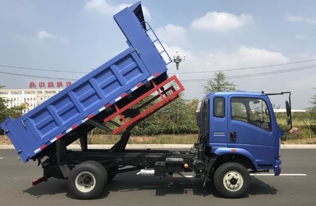 China Howo Trucks zum Verkauf 4*2 Einfachachse 3,8 Meter lange Box mit 10 Tonnen Eruo 2