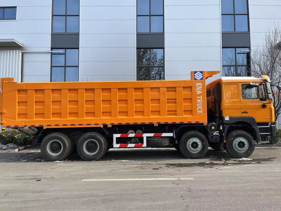 Gebraucht Tipper Trucks In gutem Zustand Shacman 400 PS 8*4 F3000 Dump Truck 12 Reifen Standard Kabine