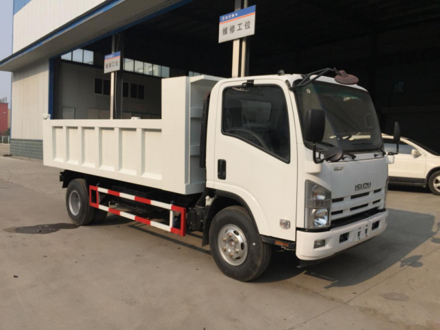 Gebraucht Tipper Trucks 4*2 Ladung 10 Tonnen 5,2 Meter Länge Box 9 Kubik Isuzu Dumper Neues