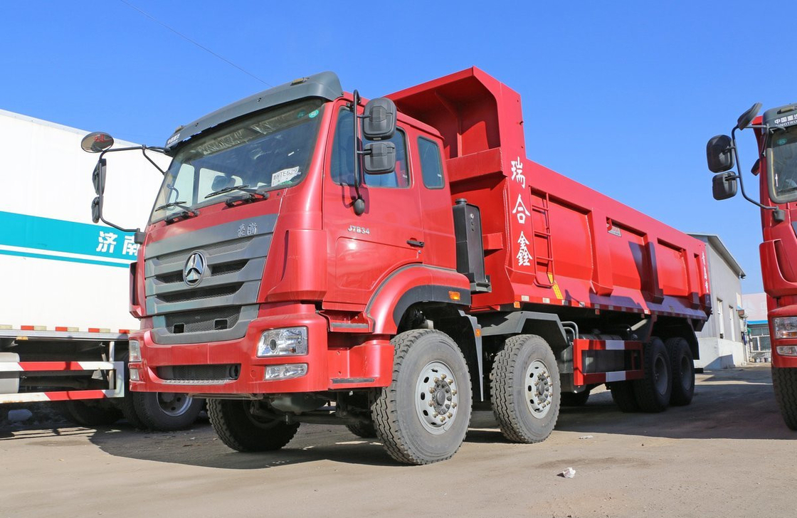 Howo Sino Truck 2022 Hohan 8*4 Straßentransport 12 Räder 340 PS Einfach und halb Kabine