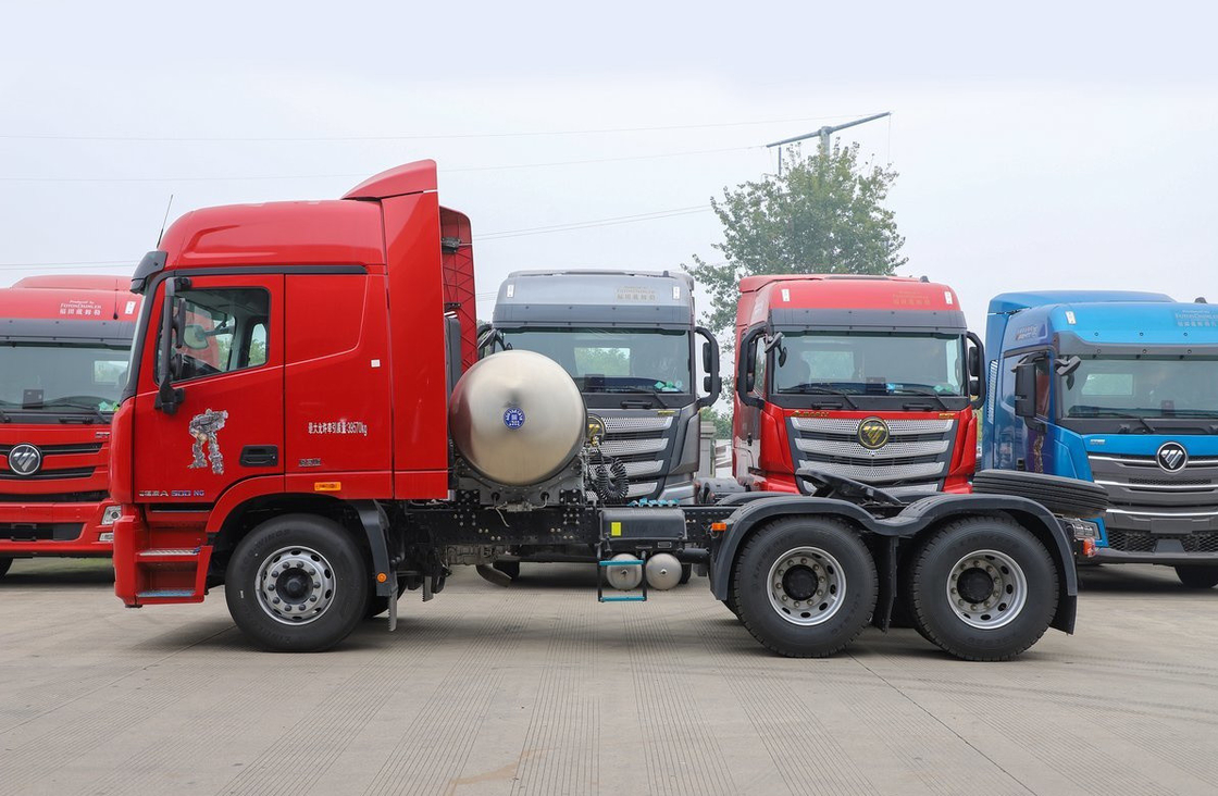 6*4 Foton GTL Pferdekopf LNG Cummins Motor 500 PS Schnellgetriebe
