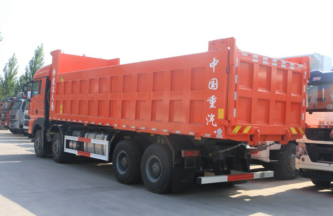 Sinotruk UK Gebraucht-Tipper-Trucks 8×4 Sitrak G7H Schwerlast 12,5L Einzelschläfer