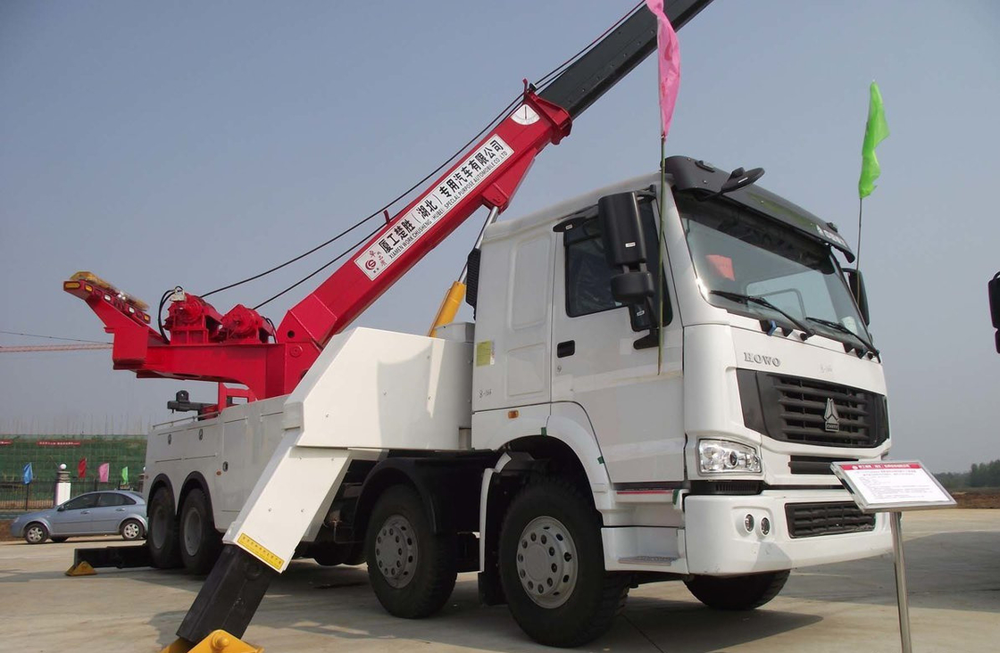 Schleppwagen chinesische Marke Sinotruck Howo 8*4 Ein-zu-ein-Schleppwagen 6-12 Tonnen Euro 3 Emission