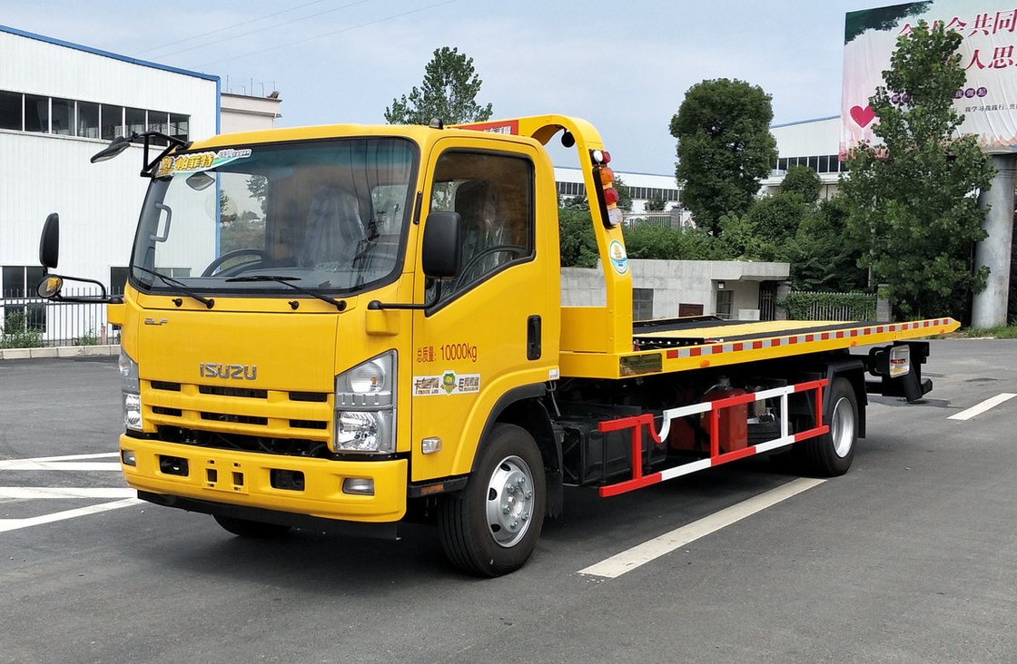 Kleine Schleppfahrzeuge Flachbett 4500 mm Radstand 190 PS Dieselmotor Sechs-Gang-Handwerk