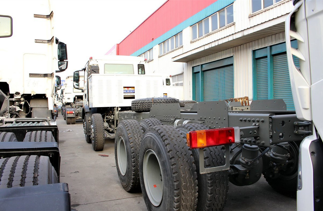 Sino Tipper Truck Howo Dumper Chassis 8×4 Einzelkabine 2 Sitzplätze LNG 290 PS 9,2 Meter lang