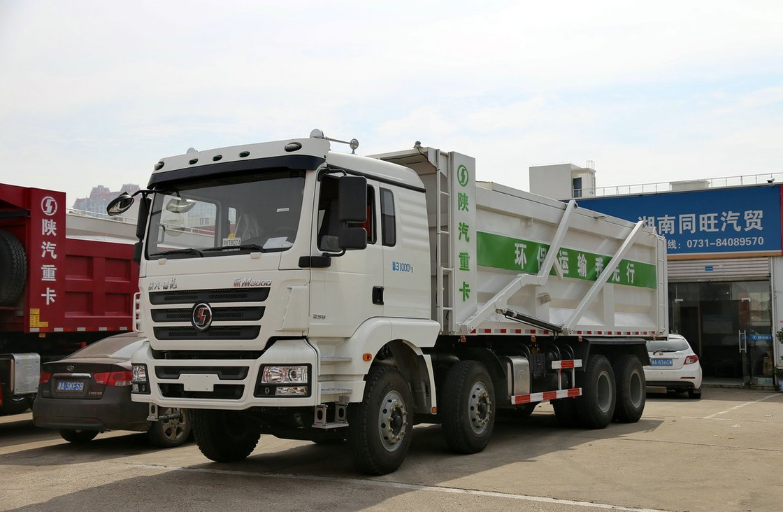 8x4 Tipper Truck Spaltung Sand Tank Truck Shacman 290hp Neue M3000 Euro 4 Schwerlast