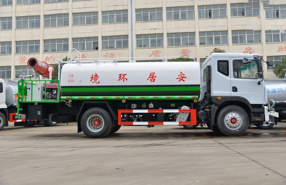 Straßenbewässerungsfahrzeug Dongfeng 4x2 Tankwagen mit Zerstäubungskanone 230 PS Cummins Motor