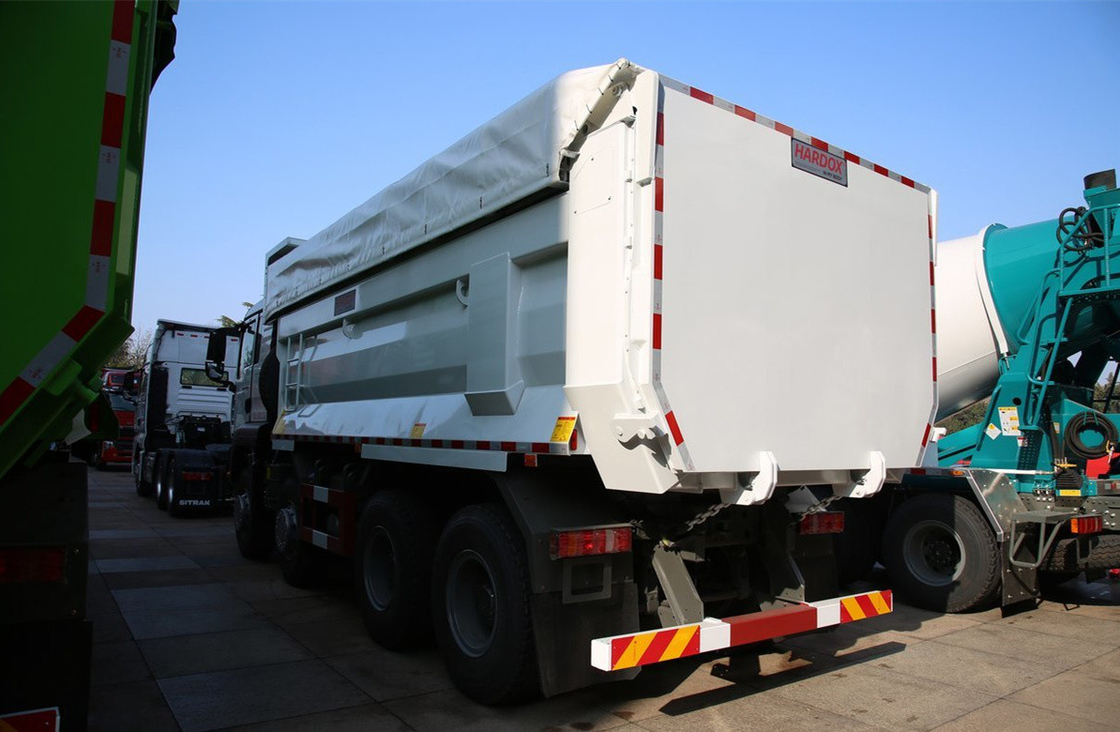 Schwerlastwagen für Sinotruck Sitrak mit 40 Tonnen Last 8*4 weiße Farbe U-Typ-Box