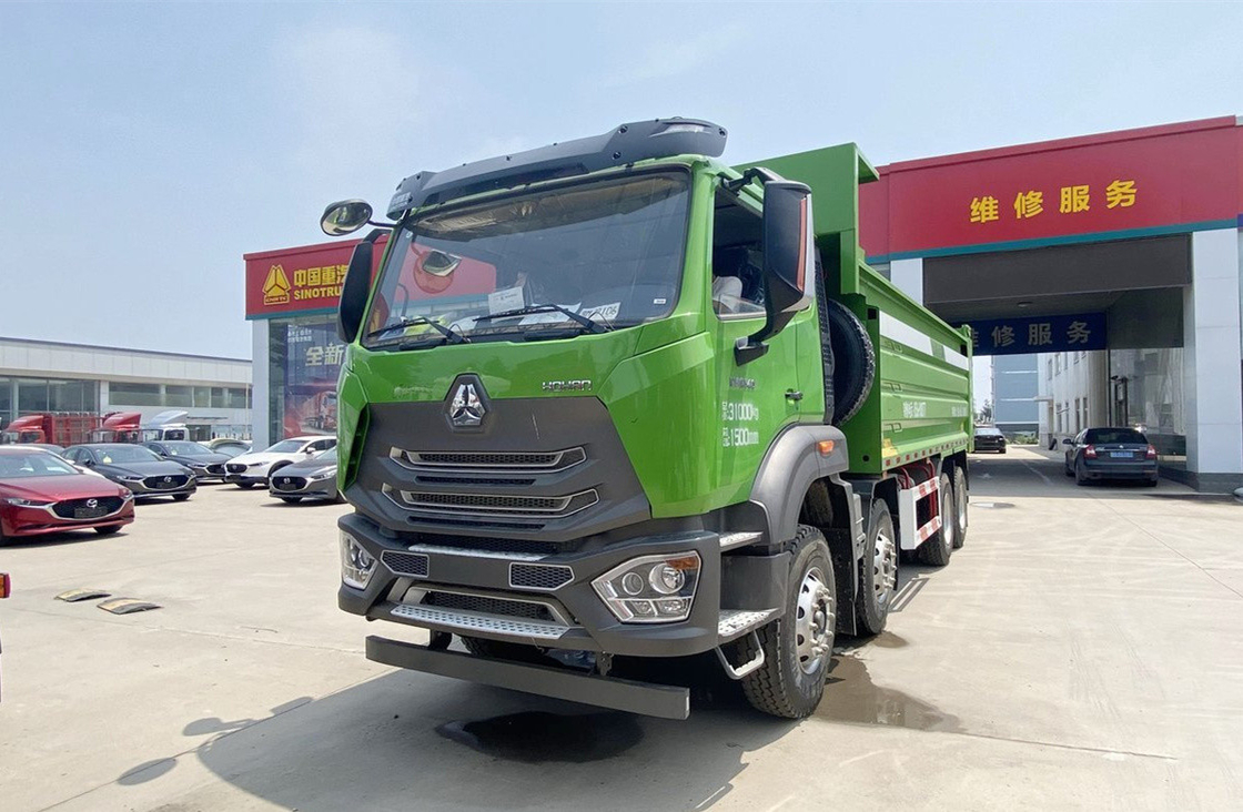 Howo 8x4 Müllwagen 340 PS Stadtbau Abfalltransport 12 Räder Blattfeder