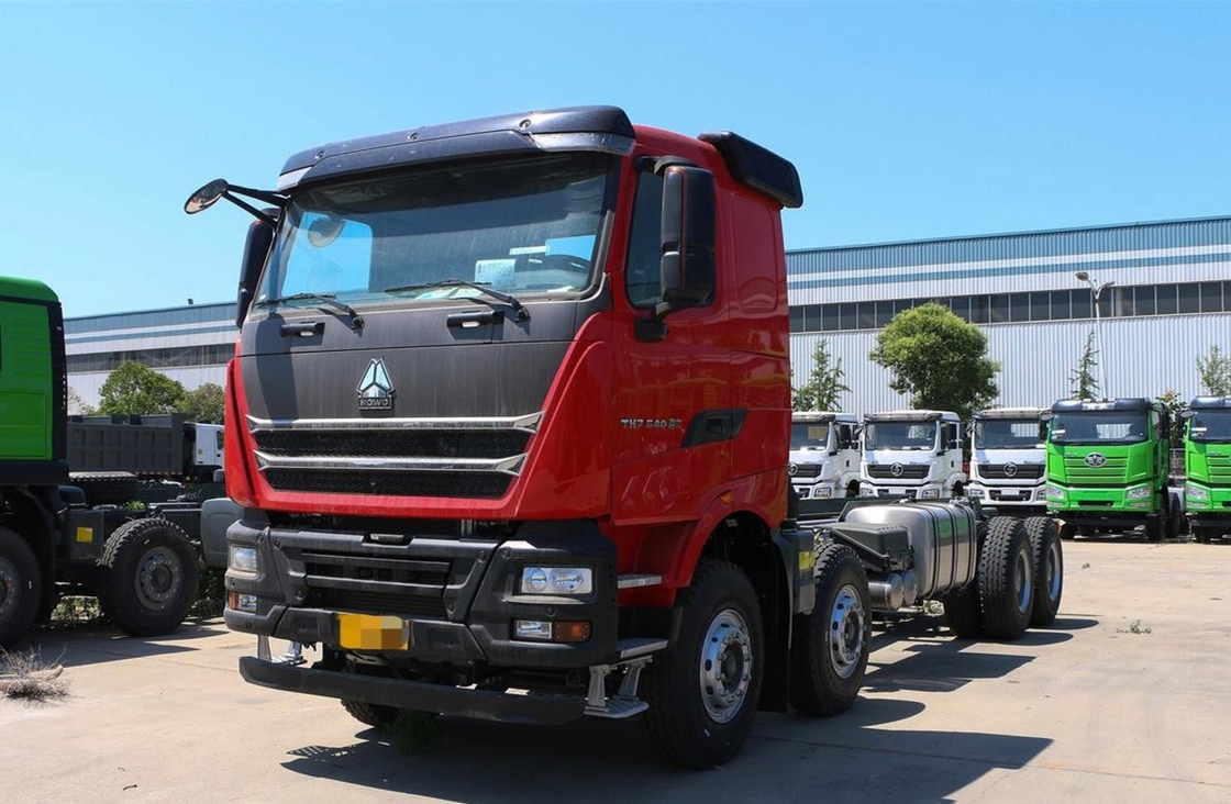 Neuer Howo Dump Truck 40 Tonnen Installation mit 8m Box Cab Howo TH7 Tipper 540 PS Sinotruck Motor