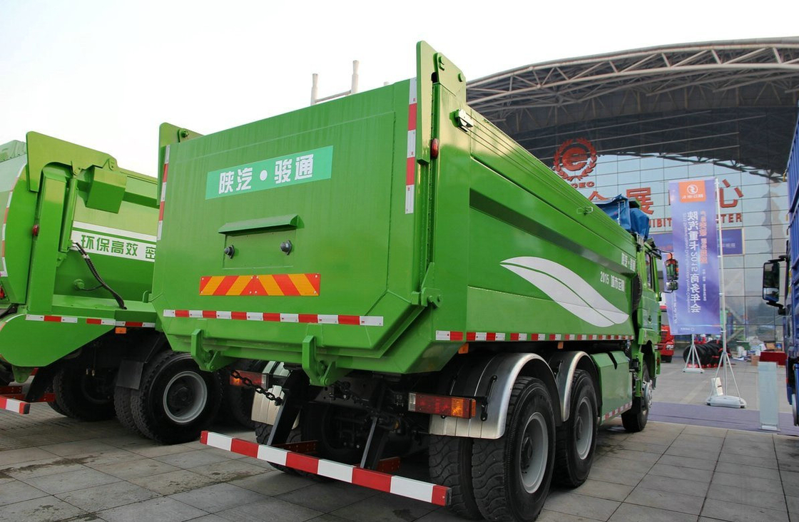 Ein Dump Truck zum Verkauf Cummis Motor 345 PS Shacman Tipper Truck 6*4 Antriebsmodus LHD & RHD