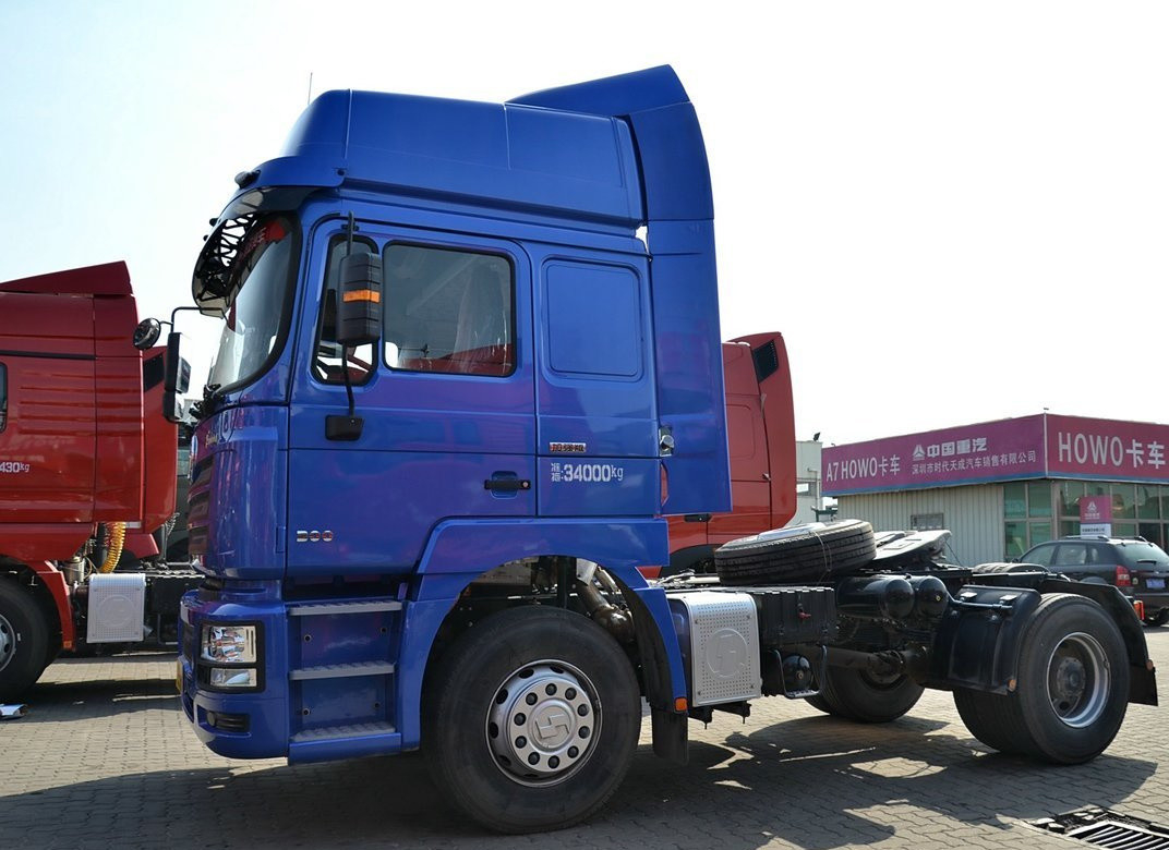 Lkw-Kopf Shacman F3000 4*2 Antriebsmodus Traktor Lkw Hochdach FAST 9-Geschwindigkeitsübertragung