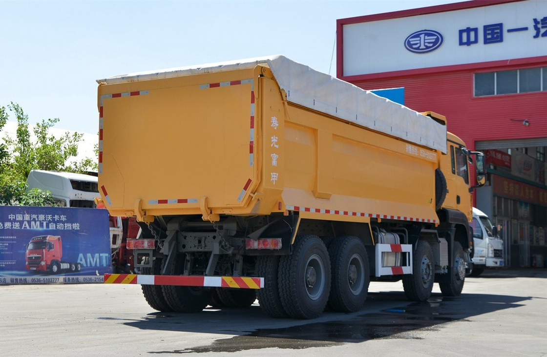 Bergbaudump Truck Sinotruck 8*4 SITRAK Weichai 400 PS 30-50 Tonnen Nutzlast 12 Räder LHD/RHD