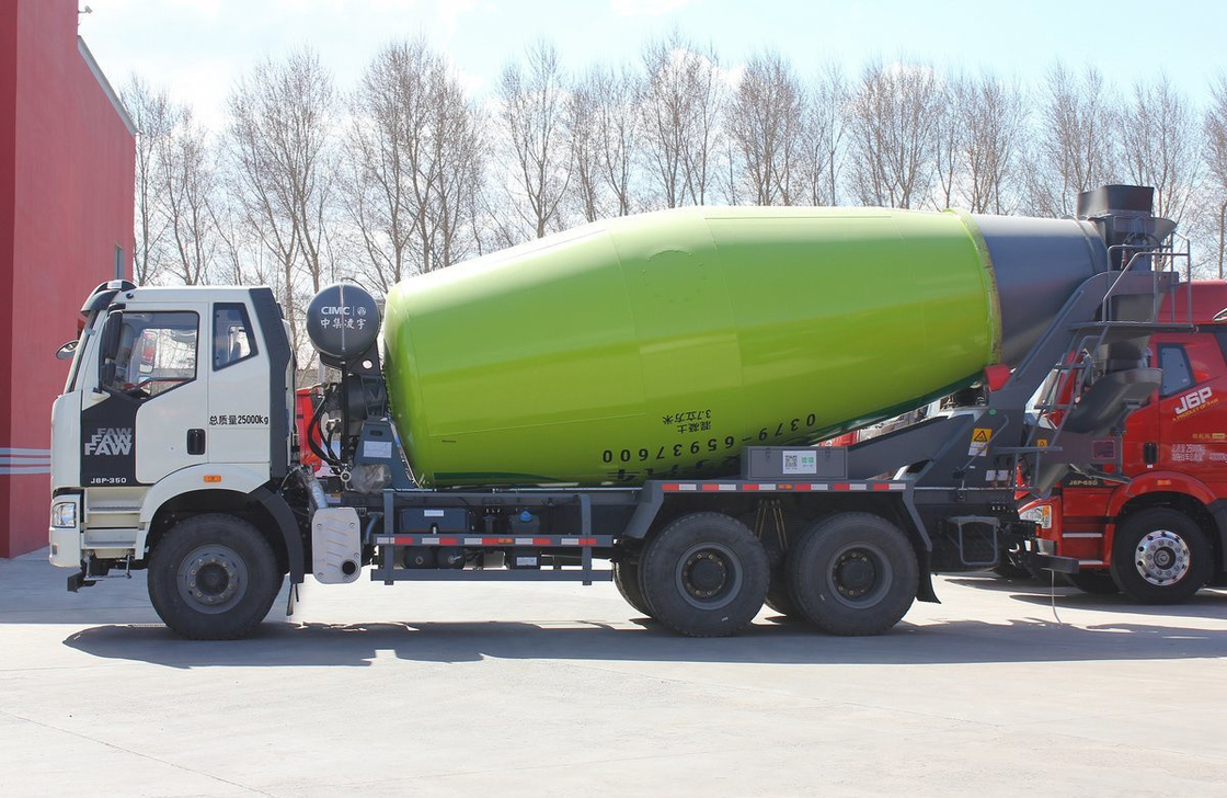 Betonmischer Lkw Altes Zementmischer 6*4 mit 10 Rädern 5 Kubik Tanker Doppelachse