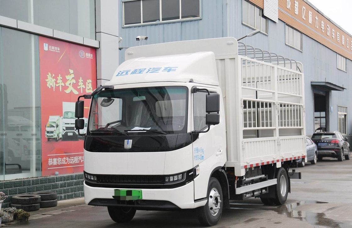 Box Truck Zaun Box Light Truck 1,5 Tonnen Nutzlast Elektrofrachtwagen 4*2 Einzelkabine