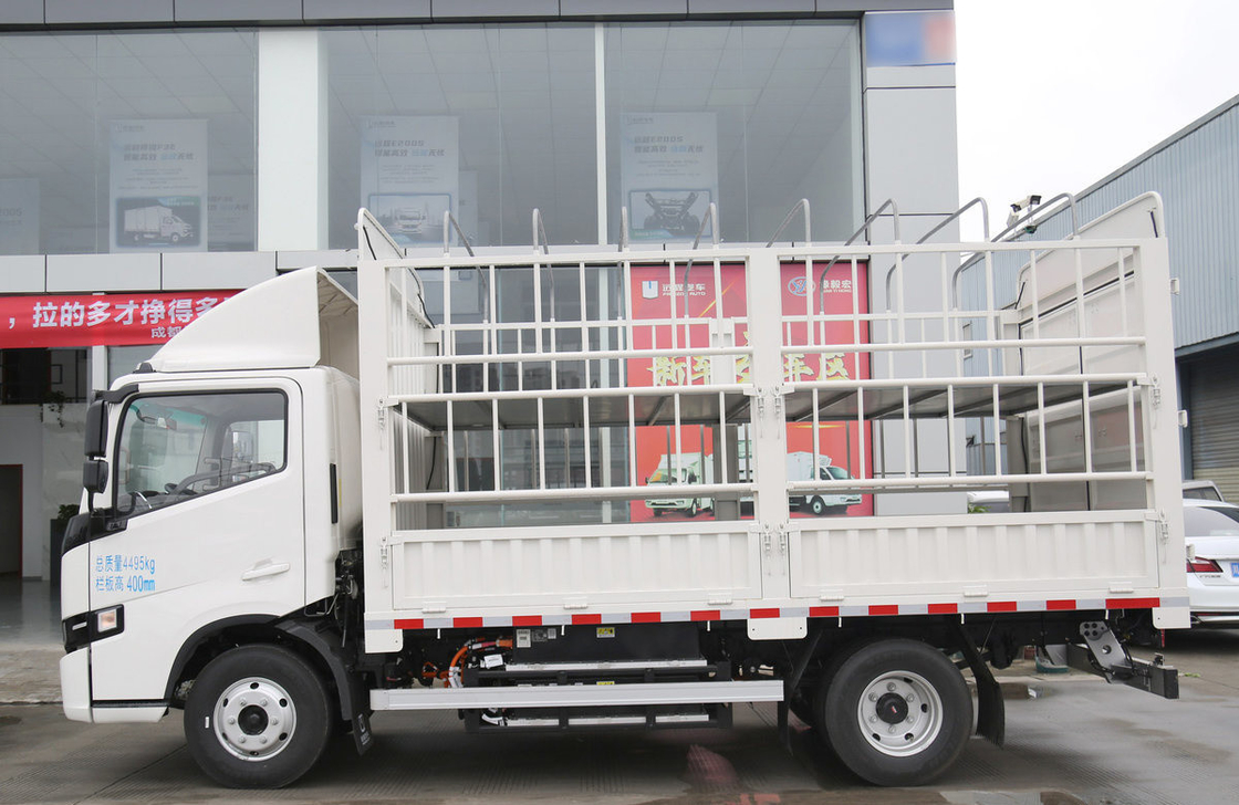 Box Truck Zaun Box Light Truck 1,5 Tonnen Nutzlast Elektrofrachtwagen 4*2 Einzelkabine