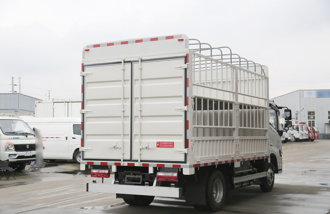 Box Truck Zaun Box Light Truck 1,5 Tonnen Nutzlast Elektrofrachtwagen 4*2 Einzelkabine