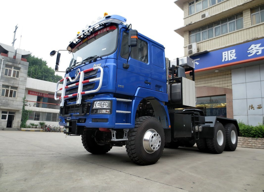6*6 Vollantrieb Shacman Prime Mover Cummins 600 PS Motor mit 10 Reifen