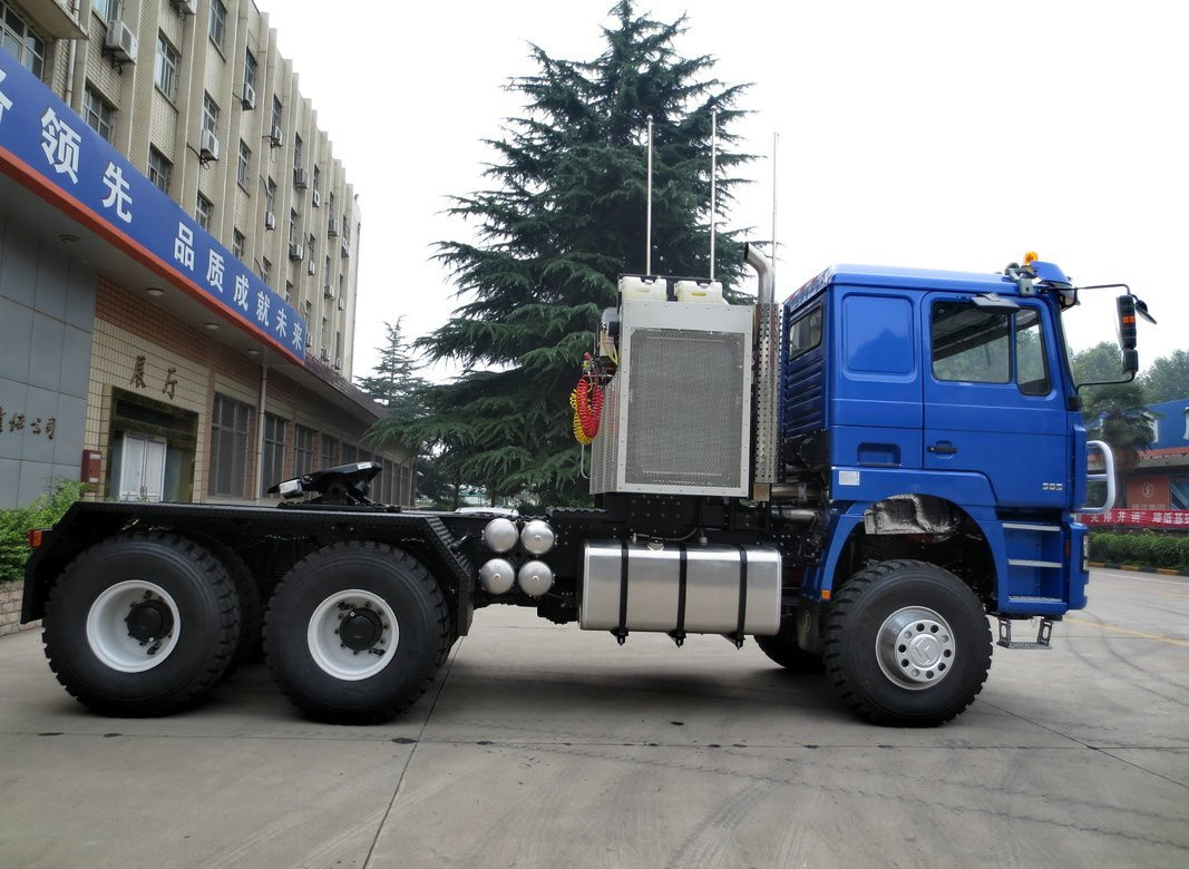 6*6 Vollantrieb Shacman Prime Mover Cummins 600 PS Motor mit 10 Reifen