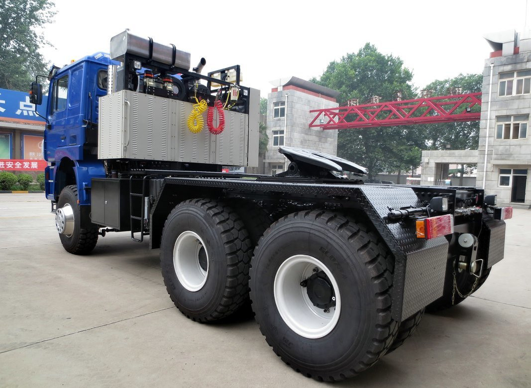 6*6 Vollantrieb Shacman Prime Mover Cummins 600 PS Motor mit 10 Reifen