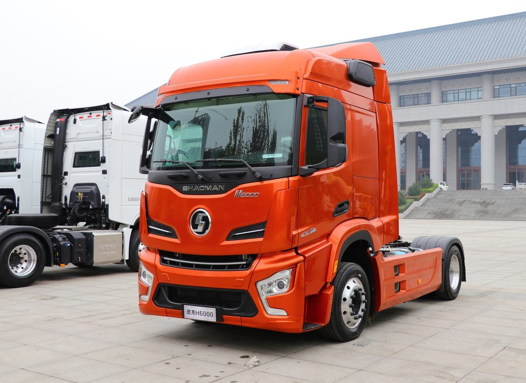 Traktor Anhänger Lastwagen Brandneu 4*2 Shacman H6000 Einfachachse Weichai 430 PS Eineinhalb Reihe