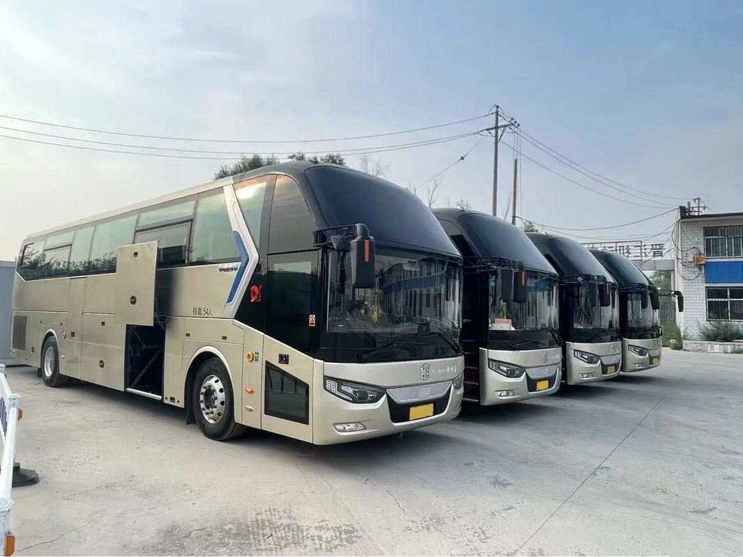 LCK6126 Zhongtong Gebrauchtpassagierbus 54-Sitzer Doppeltürer Luftsitz Großraum Luxusbus