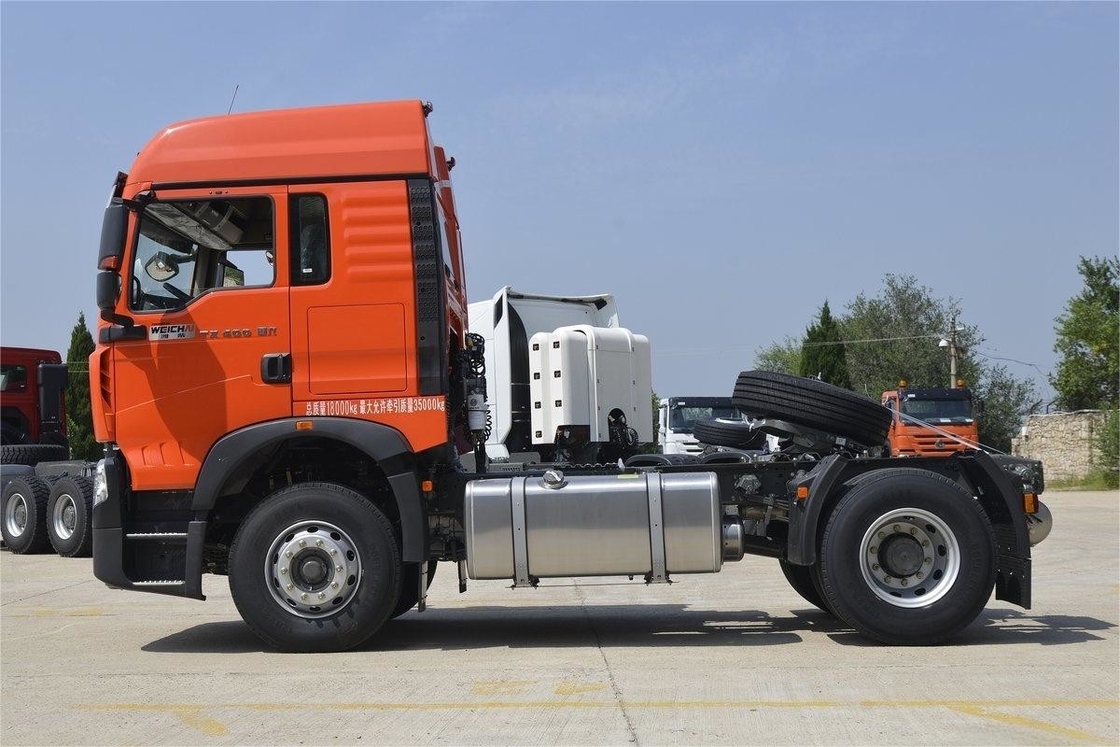400 HOWO Traktor Lkw 12 Geschwindigkeit 4*2 6 Reifen 6 Zylinder Einzelreihe Halbdieseltraktor Traktor