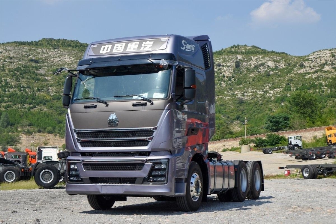 HOWO TH7 Lkw 610HP 6*4 AMT Automatischer Gefahrgutzug Traktor Lkw Hochdachdeflector
