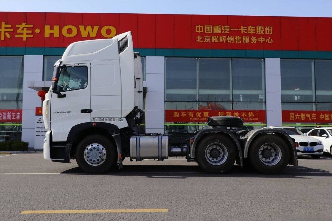 T7H Schwerlastwagen mit Klimaanlage Hydraulischer Pufferdeflector 6X4 Gefahrguttraktor