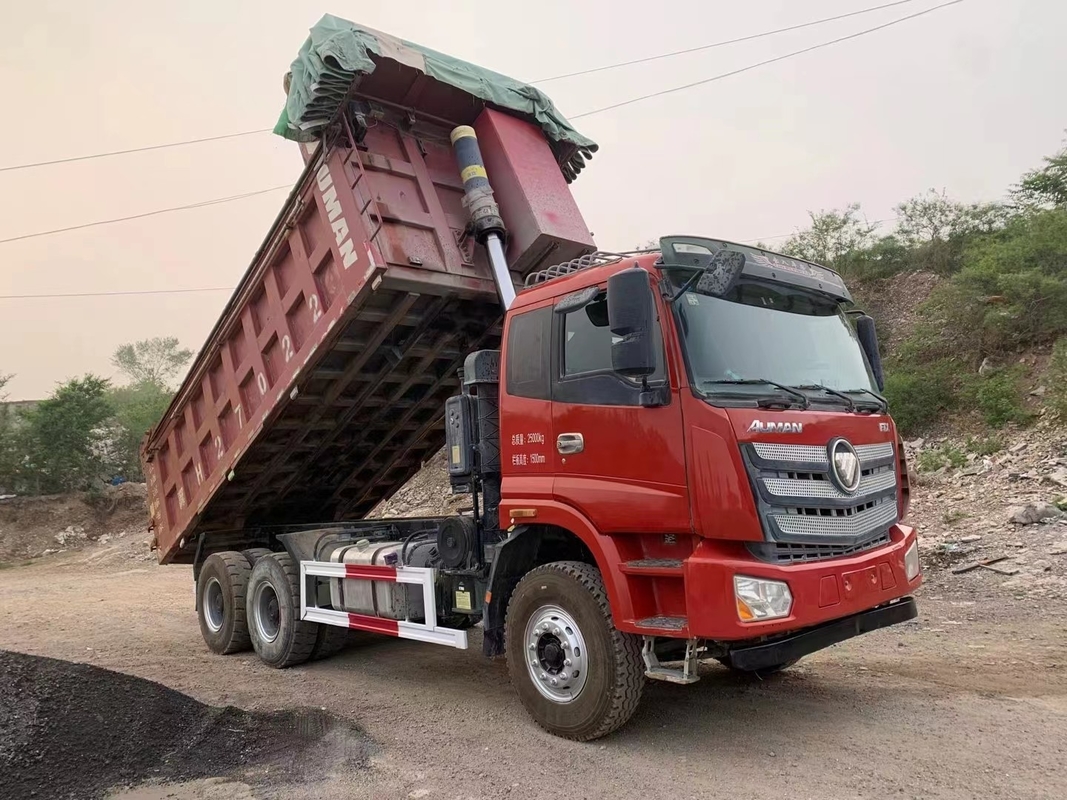 Gebrauchtes Traktor mit Preisen 10 Räder Foton-Dumper 30 Tonnen großes Eimer mit Abdeckung