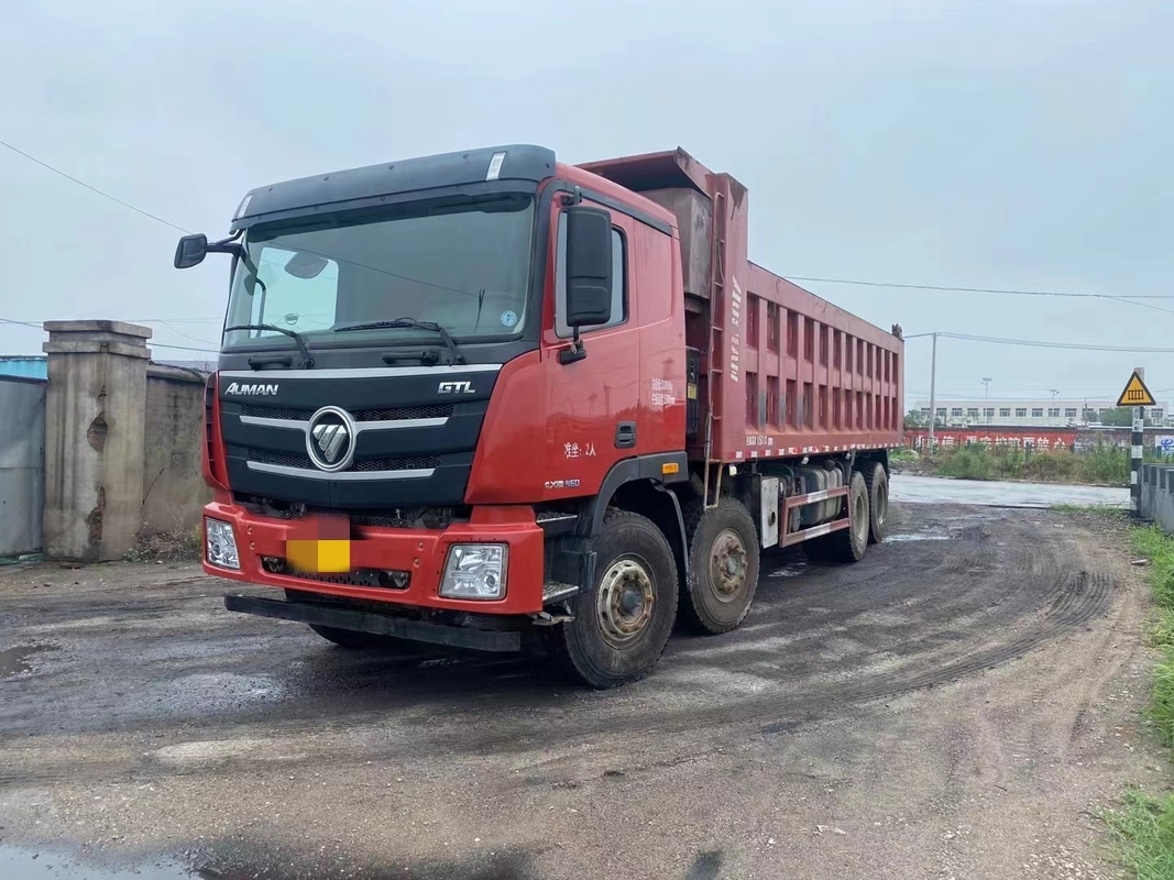 Gebrauchtes UK Tipper Trucks Cummins Motor 460 PS Foton GTL Dump Truck 2021 Jahr China Truck
