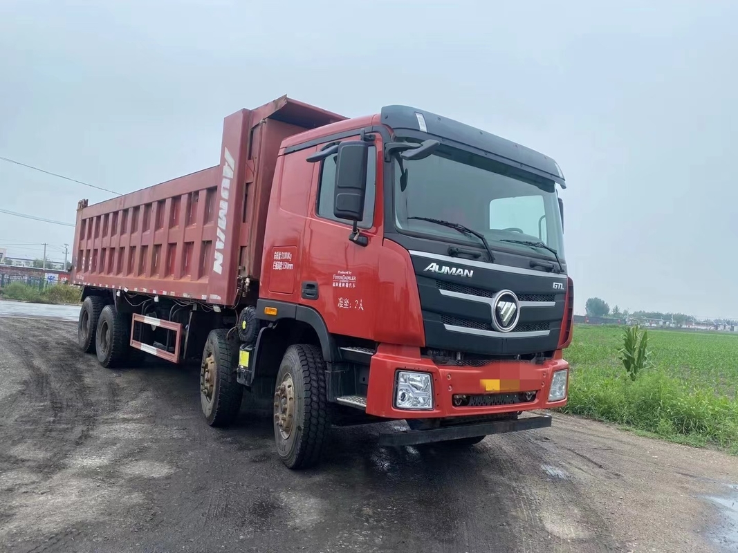 Gebrauchtes UK Tipper Trucks Cummins Motor 460 PS Foton GTL Dump Truck 2021 Jahr China Truck