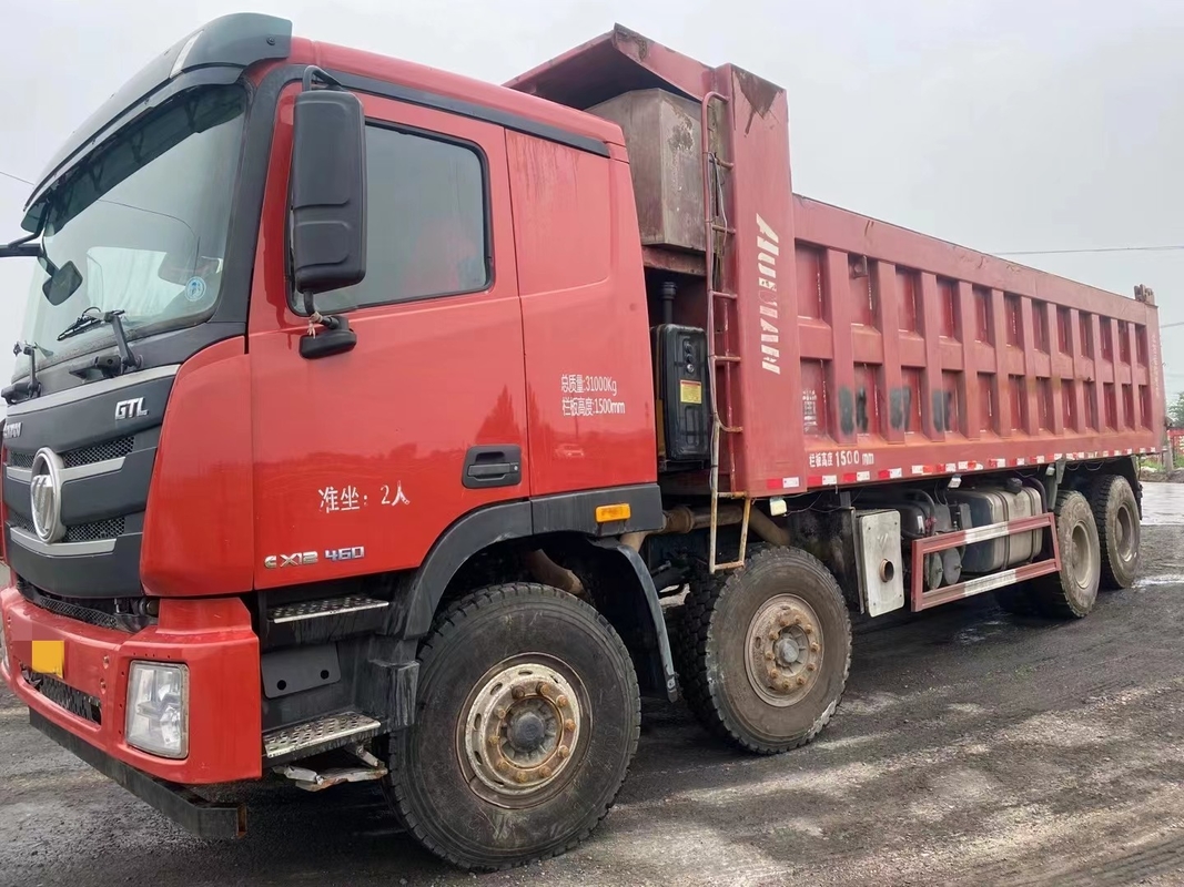Gebrauchtes UK Tipper Trucks Cummins Motor 460 PS Foton GTL Dump Truck 2021 Jahr China Truck
