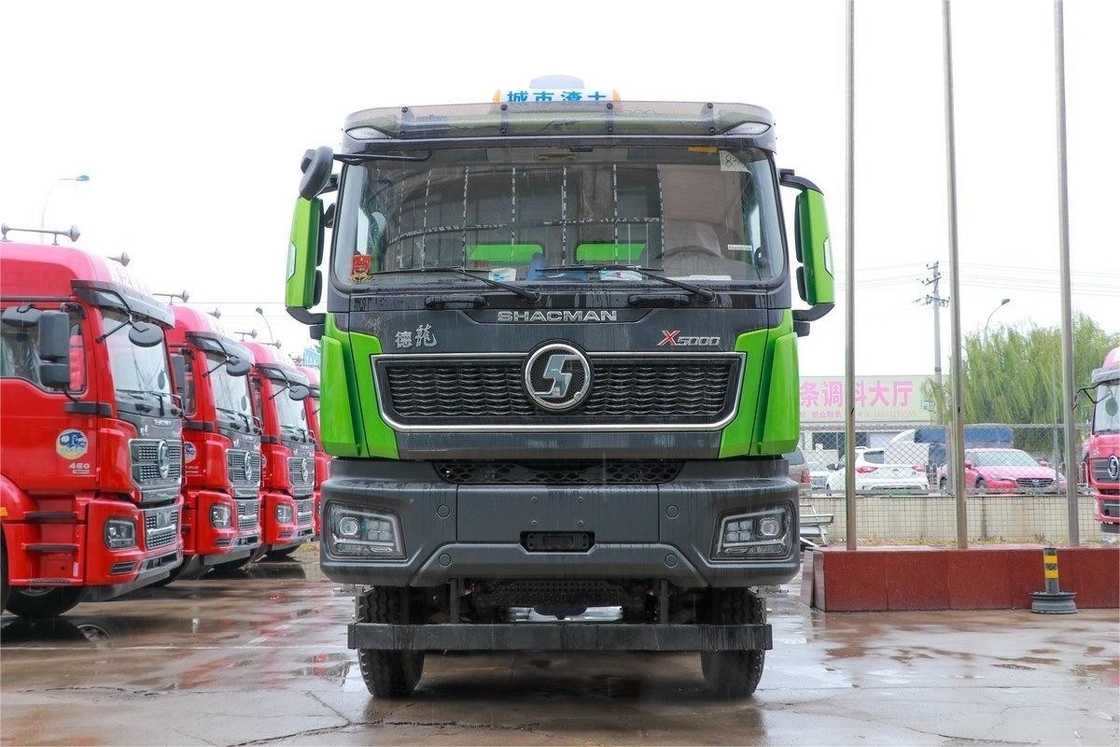 EURO 6 Emissionen 430 PS 8x4 5,3 Meter 15,5 Tonnen Weichai schwerer Müllwagen