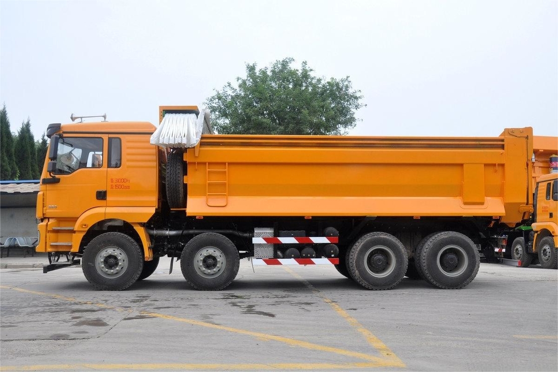 M3000 Modell 8x4 350 PS 16.1T 9.8m Shacman Schwerlastwagen Klappgarnitur