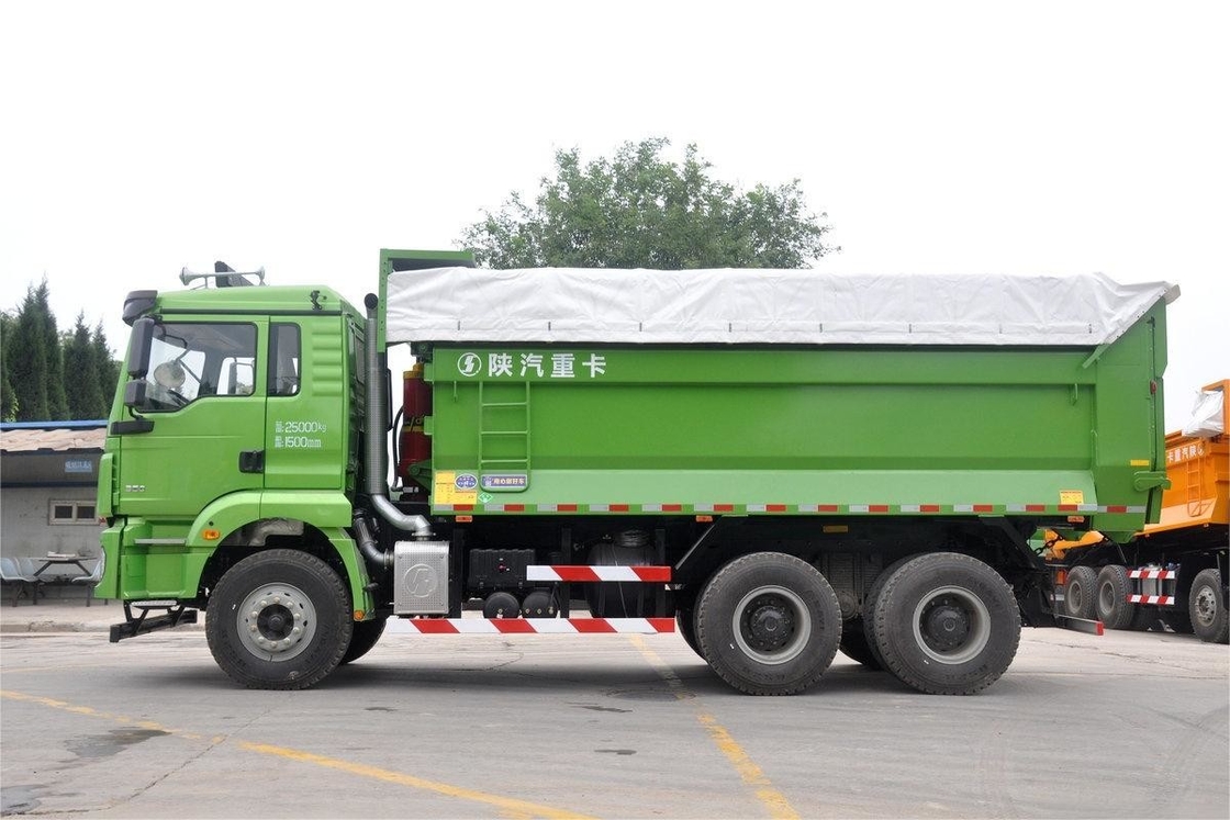 Shacman Dump Truck Weichai National Fünf 6x4 350 PS 5,6 m 6 Zylinder 10 Gänge U-Box