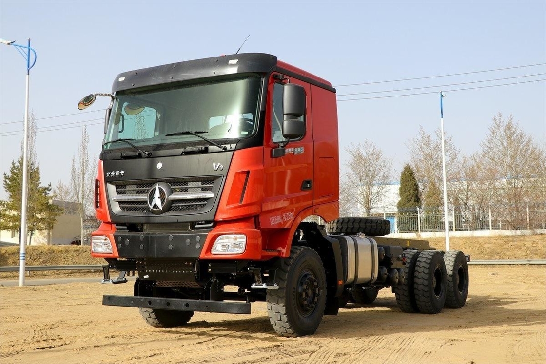 Beiben Schwerlastwagen 550 PS 6X4 Mehrfache umweltfreundliche Oberdecke 6m Dump Truck Chassis