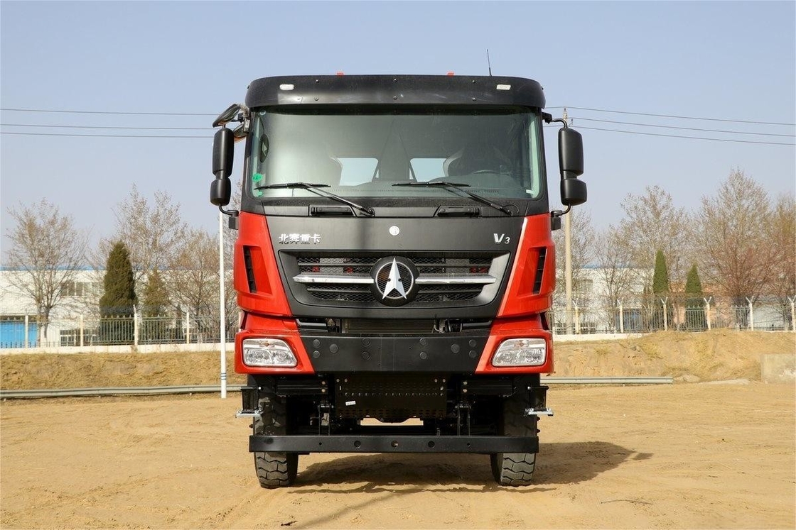 Beiben Schwerlastwagen 550 PS 6X4 Mehrfache umweltfreundliche Oberdecke 6m Dump Truck Chassis
