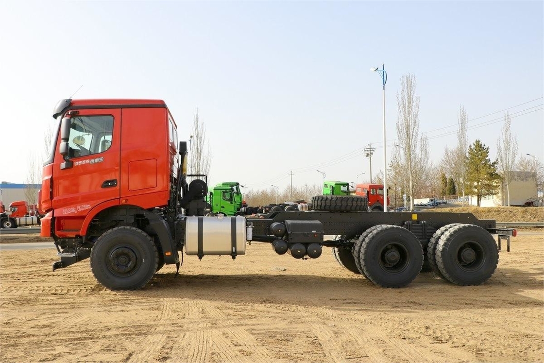 Beiben Schwerlastwagen 550 PS 6X4 Mehrfache umweltfreundliche Oberdecke 6m Dump Truck Chassis