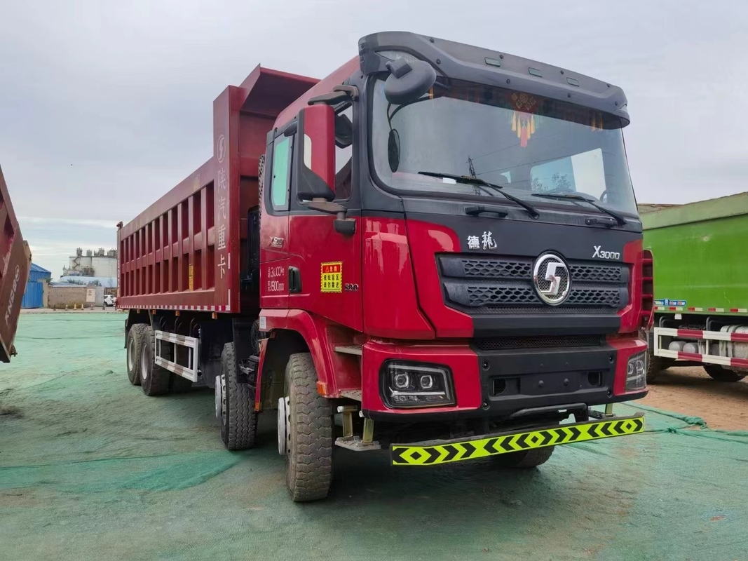 40 Tonnen 8x4 Gebraucht-Tipper Dump Truck 2021 Jahr Shacman X3000 High End Modell Weichai 500 PS