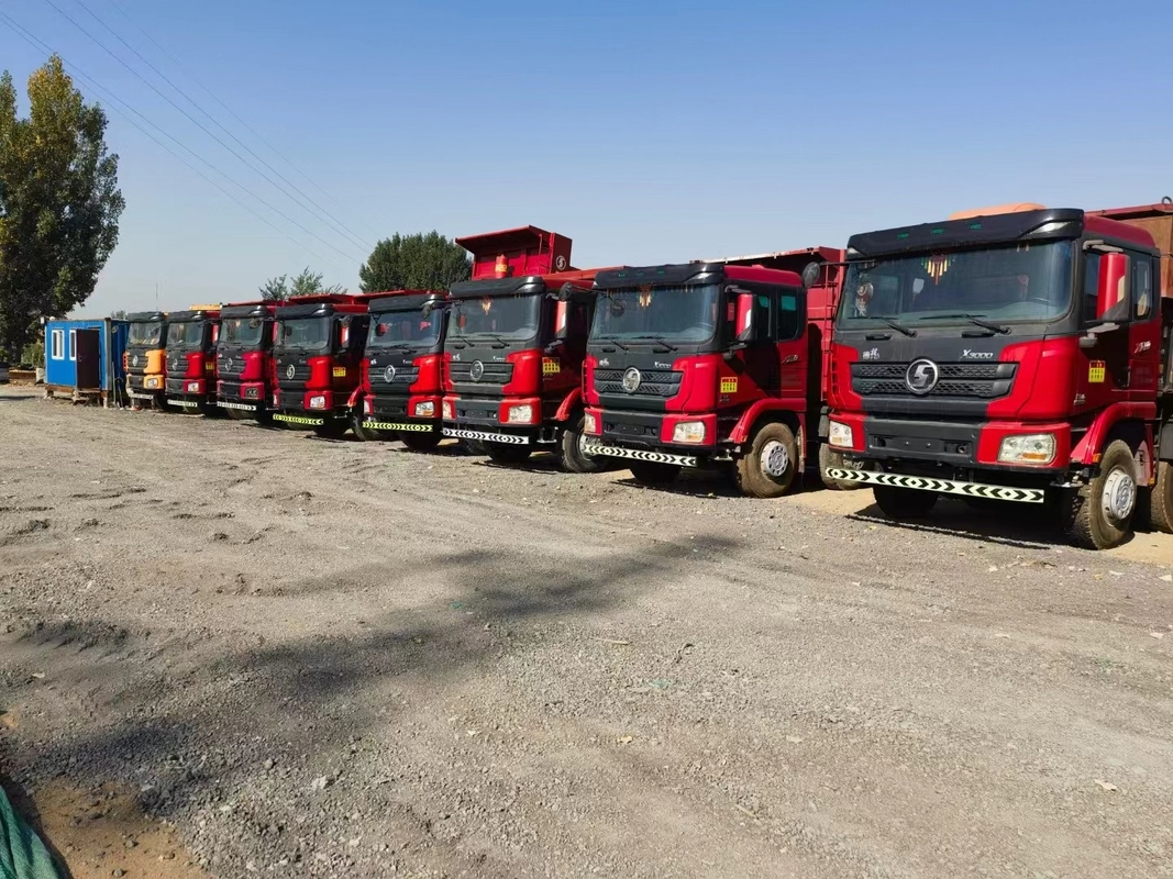 40 Tonnen 8x4 Gebraucht-Tipper Dump Truck 2021 Jahr Shacman X3000 High End Modell Weichai 500 PS