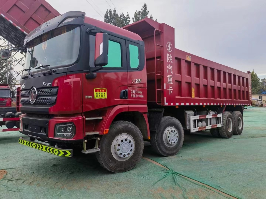 40 Tonnen 8x4 Gebraucht-Tipper Dump Truck 2021 Jahr Shacman X3000 High End Modell Weichai 500 PS