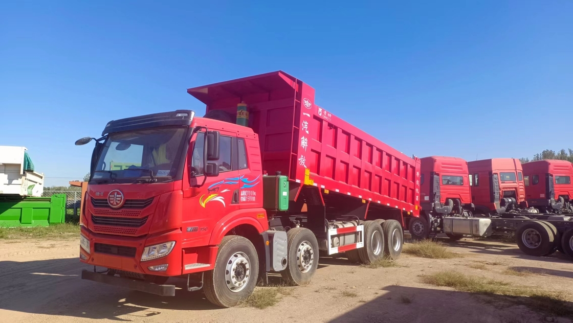 8*4 Gebraucht-Tipper-Trucks zum Verkauf 22cbm Kapazität Eimer FAW V20 Dump Truck 340hp Diesel