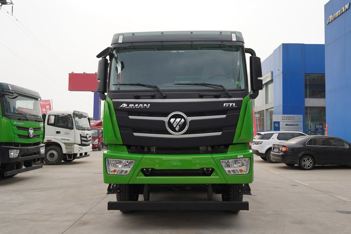 Foton Auman GTL Dump Truck 490 PS 8X4 AMT 12-Geschwindigkeits-Automatik 6,8 m Hinterdump 360-Grad-Bilder