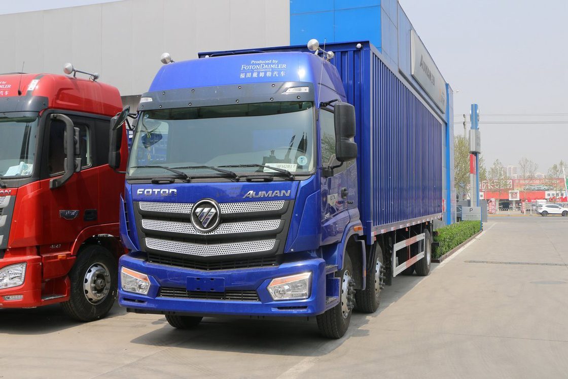 Stoßdämpfende Sitze Foton Auman Van Truck Diesel 245 PS 6 Zylinder 6X2 9,53 m Klimaanlage