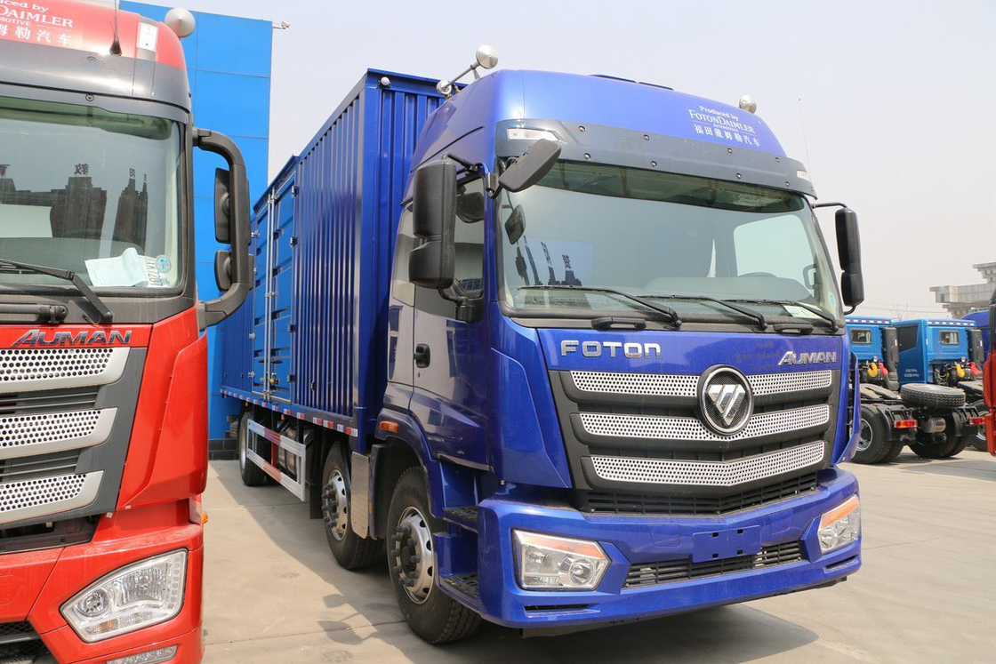 Stoßdämpfende Sitze Foton Auman Van Truck Diesel 245 PS 6 Zylinder 6X2 9,53 m Klimaanlage